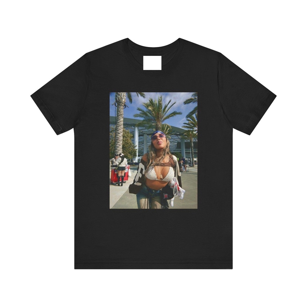 Issy Graphic Tee Black Shirt